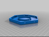 Byr bal konisi led duvar karosu (Sadece Plastik Aparattır!!!) 3D - 3