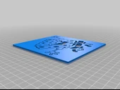 Byr Sünger Bob Kare pantolon kalıbı (Sadece Plastik Aparattır!!!) 3D - 3