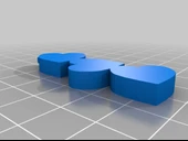 Byr Kalp Küpe (Plastik Aparattır!!!) 3D - 2