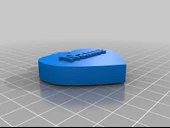 Byr Yüzük Kalp Adı (Sadece Plastik Aparattır!!!) 3D thumbnail 3