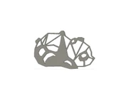 Byr Bebek Panda Kolye (Plastik Aparattır!!!) 3D thumbnail 1