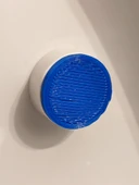 Byr Cersanit klozet kapağı yuvarlak kapak (Plastik Aparattır!!!) 3D - 5