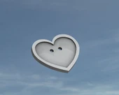 Byr Kalp Gömlek Düğmesi (Plastik Aparattır!!!) 3D - 3