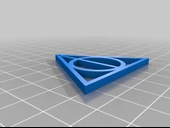 Byr Harry Potter Sembolü Küpe (Plastik Aparattır!!!) 3D - 2