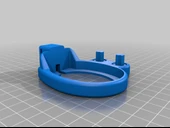 Byr IKEA Stugvik için Oral-B rafı (model 3757) (Sadece Plastik Aparattır!!!) 3D thumbnail 2