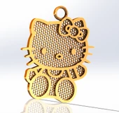 Byr Hello Kitty Kolye (Sadece Plastik Aparattır!!!) 3D thumbnail 2