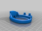 Byr IKEA Stugvik için Oral-B rafı (model 3757) (Sadece Plastik Aparattır!!!) 3D thumbnail 1