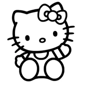 Byr Hello Kitty Kolye (Sadece Plastik Aparattır!!!) 3D thumbnail 4