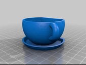 Byr Gömülü mıknatıs konumlu çay bardağı ekme makinesi (Sadece Plastik Aparattır!!!) 3D - 4