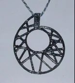 Byr Daire Kolye (Plastik Aparattır!!!) 3D thumbnail 2