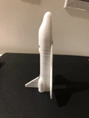 Byr Ofis Tedarik Organizatörü - Uzay Mekiği (Sadece Plastik Aparattır!!!) 3D - 3