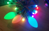 Byr WS2811 / WS2801 C9 Ampul Difüzör 12mm NeoPixel LED için (Plastik Aparattır!!!) 3D - 1