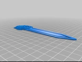 Byr Derebeyi Ainz Ooal Elbisesi yer işareti (Plastik Aparattır!!!) 3D - 4