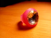 Byr Sahte Yapay Elmas Kristalli Yüzük (Sadece Plastik Aparattır!!!) 3D thumbnail 2