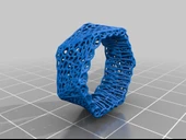 Byr Uzaylı Altıgen Yüzük (Plastik Aparattır!!!) 3D thumbnail 2