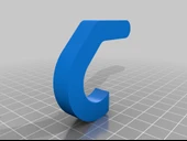 Byr Dolap altında kahve fincanı kanca askıları (Sadece Plastik Aparattır!!!) 3D - 3