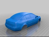 Renault Megane 2 Shell - 1/20 ölçekli (Plastik Aparattır!!!) - 2