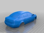Renault Megane 2 Shell - 1/20 ölçekli (Plastik Aparattır!!!) - 1
