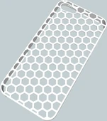 Byr Bal Peteği iPhone 5 Kılıfı (Sadece Plastik Aparattır!!!) 3D - 1