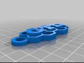 Byr GTD Yüzük anahtarlık (Sadece Plastik Aparattır!!!) 3D thumbnail 2