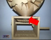 Byr El Kranklı Kalp Dişlisi İçin Yüzük (Plastik Aparattır!!!) 3D thumbnail 2