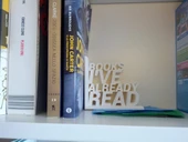 Byr "Zaten Okudum" kitap ayraçları. (Plastik Aparattır!!!) 3D - 1