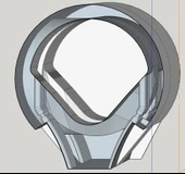 Byr Doğrusal Aerospike Duş Başlığı (1/2"diş) (Sadece Plastik Aparattır!!!) 3D thumbnail 4