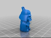 Mini Darth Vader'ın itech3dp'den Keychain'e remixlenmesi (Plastik Aparattır!!!) - 3
