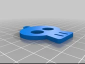 Byr Vampirina Kolye Kafatası Biblo (Plastik Aparattır!!!) 3D thumbnail 3