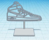 Nike Air Force 1 Logo Standı (Plastik Aparattır!!!) - 1