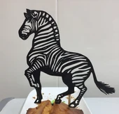 Zebra kek kaban (Plastik Aparattır!!!) - 2