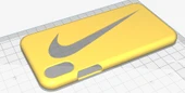 Byr iphone x nike kılıf (Sadece Plastik Aparattır!!!) 3D thumbnail 2