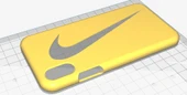 Byr iphone x nike kılıf (Sadece Plastik Aparattır!!!) 3D thumbnail 1