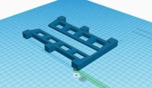 Byr Raflı şarap bardağı tutucusu altında dur. (Sadece Plastik Aparattır!!!) 3D - 1