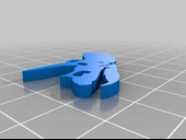 Byr Triceratops Kolye (Plastik Aparattır!!!) 3D thumbnail 2