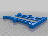 Byr Raflı şarap bardağı tutucusu altında dur. (Sadece Plastik Aparattır!!!) 3D - 2