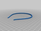 Byr Project Saç Bandı - Dişli (Plastik Aparattır!!!) 3D - 1