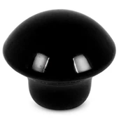 Mantar Düğme Kulp Çekmece Dolap Dolabı Kapak Kulpu Kulpları Kulbu Siyah (4 ADET) Mobilya Mutfak - 2