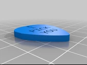 Byr Seni seçiyorum - kolye kolye cazibesi (Plastik Aparattır!!!) 3D thumbnail 2