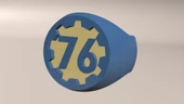 Byr Fallout 76 Yüzük (Plastik Aparattır!!!) 3D thumbnail 2