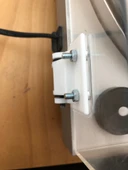 Byr Brandt p111 dönüş tablosu için menteşe (Sadece Plastik Aparattır!!!) 3D - 4