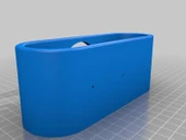 Byr Diş fırçası ve diş macunu tutucusu - duvara montaj (Sadece Plastik Aparattır!!!) 3D - 1