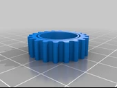 Byr Yuvarlak Dişli Kıpırdayan Yüzük - Boyut 7 (Plastik Aparattır!!!) 3D thumbnail 4