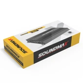 SOUNDMAX SX-PW5500.5-4X65W RMS-1X350W RMS BAS ÇIKIŞI-PROFESYONEL 5 KANAL OTO ANFİ - 1