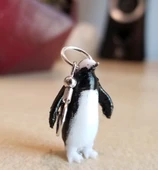 Byr Penguen Küpe (Sadece Plastik Aparattır!!!) 3D - 3