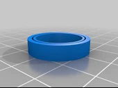 Byr Fidget Yüzük Düz İnce - Beden 7 (Plastik Aparattır!!!) 3D thumbnail 4