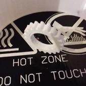 Byr Yuvarlak Dişli Kıpırdayan Yüzük - Boyut 7 (Plastik Aparattır!!!) 3D thumbnail 3