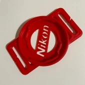 Byr Nikon Lens kapağı tutucusu 52-58-67-72-77 çentikli (Sadece Plastik Aparattır!!!) 3D - 3