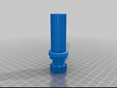 Byr 3/4" ID PVC EMT boru için Railblaza kayak ışık direği adaptörü (Sadece Plastik Aparattır!!!) 3D - 3