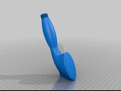 Byr Duş başlığı fütüristik (Sadece Plastik Aparattır!!!) 3D - 4